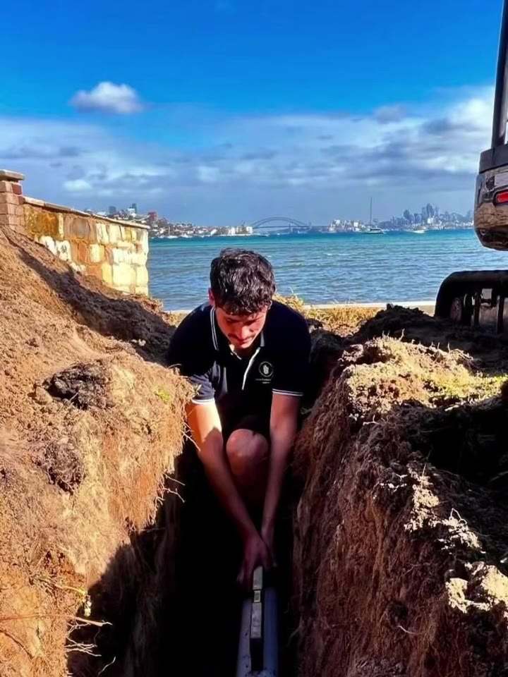 Barnes Plumbing job in progress